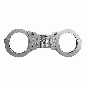 Algema de Dobradiça Niquelado em Aço Carbono 1020 Simples Laser Algemas Brasil