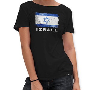 Camiseta Viva Israel Feminina - Aliança Militar