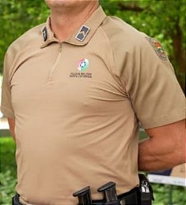 Camisa Combat Manga Curta Operacional Caqui - PMSC