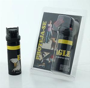 Spray Defesa Pessoal Eagle Preto 50g (EXTRATO DE LARANJA) - Anl Brasil