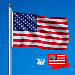 Bandeira Estados Unidos da América Oficial - Rapina Militar