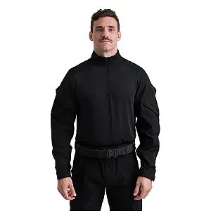 Camisa de Combate Rapinna Preta - BR Force