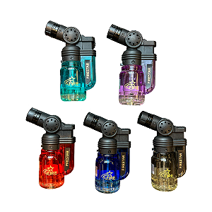 Isqueiro Mini Maçarico FIRESTAR Recarregável