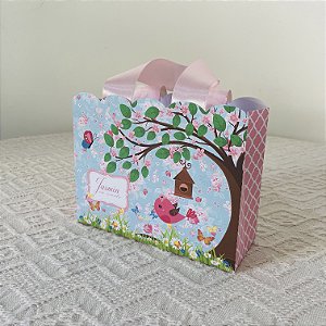 Sacola personalizada - jardim encantado