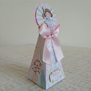 Pirâmide circo rosa