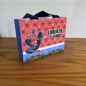 Sacola persolizada homem aranha