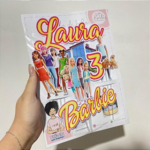 Topo de bolo barbie dreamhouse adventures