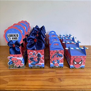 Kit festa homem aranha