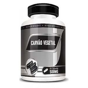 CARVÃO VEGETAL 500MG 90 CAPS