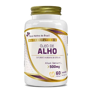 OLEO DE ALHO 500MG 60 SOFTCAPS