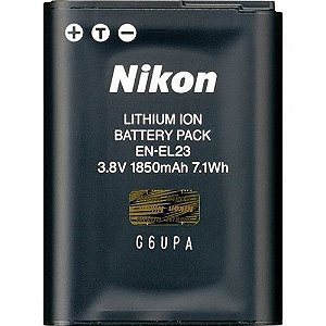 Bateria Nikon EN-EL23 para Câmeras COOLPIX B700 / P900 / P610 / P600 / S810c
