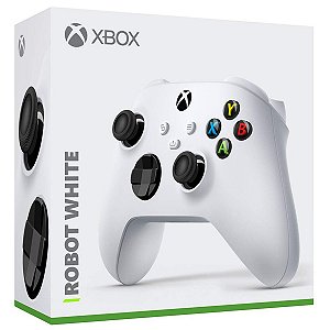 Controle Sem Fio Xbox Series Robot White