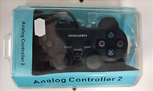 Controle Ps2 com Fio Para - Play 1 - Play 2