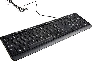 Kit Essential Teclado e Mouse Com Fio Maxprint