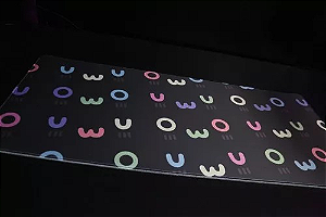 Mouse Pad Midnight Uwu Owo Hibrido Dazz