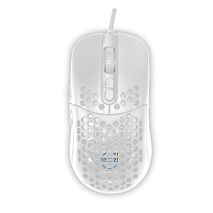 Mouse Horus 12.000 DPI USB 2.0 Branco Dazz