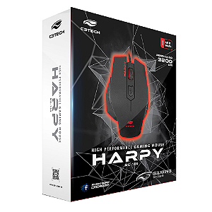 Mouse Game USB MG-100BK Harpy C3Tech