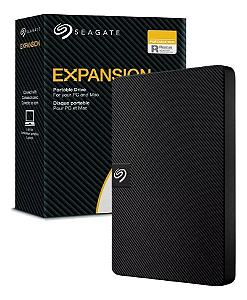 Hd Externo Seagate Expansion 1tb, Usb 3.0  Preto