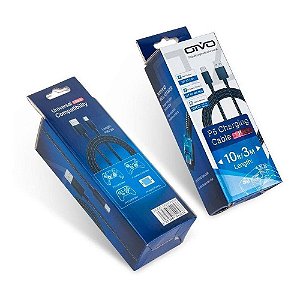 Cabo Usb Tipo C Carregar Controle Ps5 3M