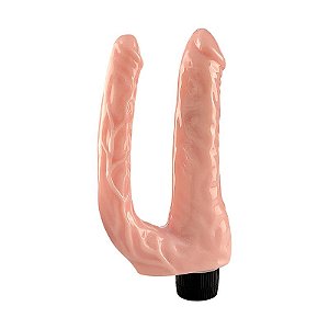 Prótese Realístico Duplo com vibrador
