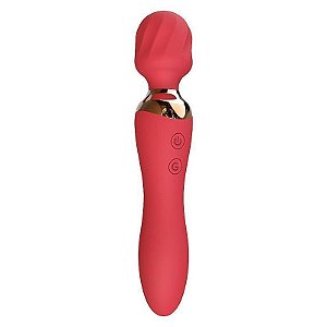 Vibrador Varinha Mágica com duplo motor