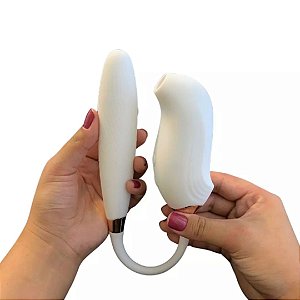 Sugador de clitóris com bullet com função metralhadora - Lilia
