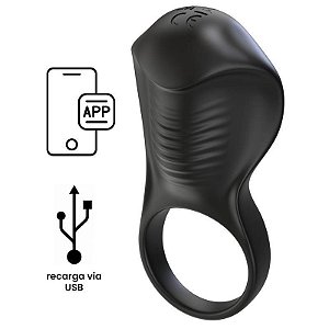 Anel Peniano Com Vibro e controle por APP - SNAKE