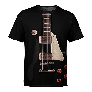 Camiseta Filtro UV Guitarra Les Paul