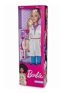 Boneca Barbie Médica 70 Centímetros Pupee 1276