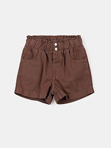 Shorts Chocolate Jeans Com Moletom Animê