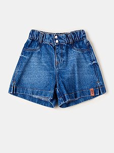 Short Jeans Cintura Alta Animê