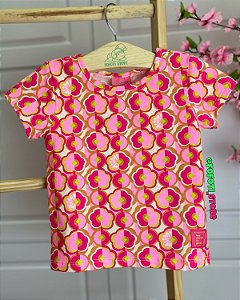 Blusa Floral Geométrica Popflower Momi J5238