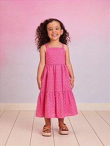 Vestido de Laise Pink Momi J5450