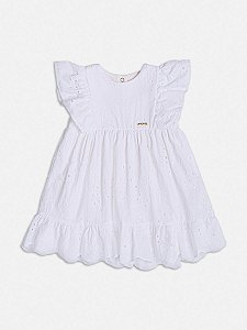 Vestido Branco de Laise Momi Baby C1916