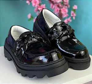 Mocassim Girl Dorothy Preto - Friendship - Preto M45104