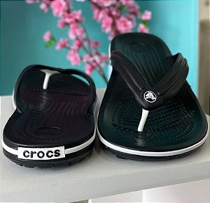 Chinelo Crocs Crocband™ Flip BLACK