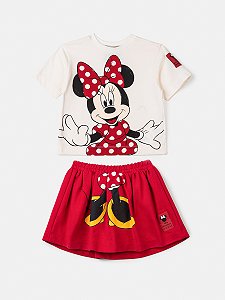 Conjunto Divo Minnie Vermelho Animê P5693 5459