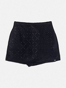 Short Saia Com Strass I Am R4213