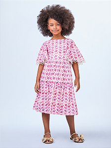 Vestido Espetacular Costas Com Laço Colorido Animê N4258