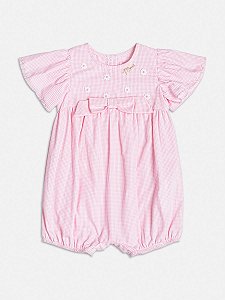 Banho de Sol Xadrez com Flores Momi Baby C2272