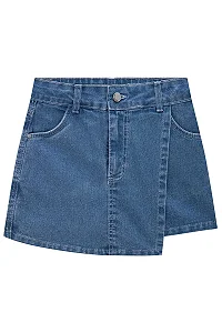 Short Saia em Jeans com Elastano 78041 Vic&Vicky