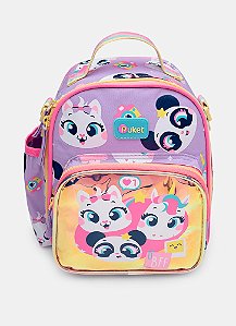Lancheira Térmica com Bolso Frontal Multibichos Best Friends Puket