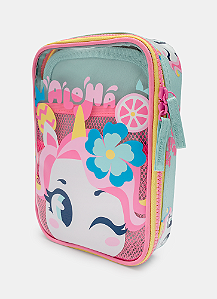 Estojo Grande Uni Aloha Verde Claro Puket