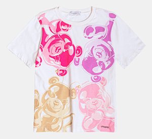 Camiseta Ursinhos Coloridos Momi H5925
