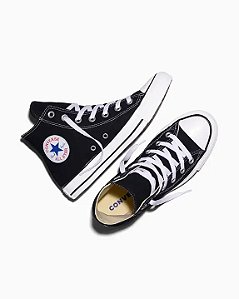 Chuck Taylor All Star Cano Alto Preto Infanto Juvenil
