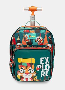 Mochila com Rodinha Pequena Tigre Camping Puket