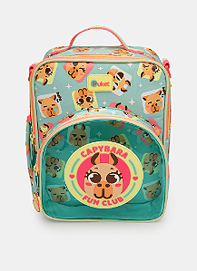 Lancheira Térmica com Bolso Frontal Capy Bora Puket