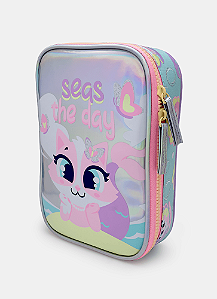 Estojo Grande Gata Sereia Puket