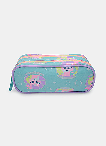 Estojo Duplo Gata Sereia Puket