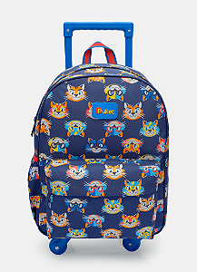 Mochila com Rodinha Média Tigre Lucha Puket